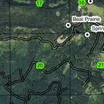 Mule Mountain Lookout T20S R5E Township Map Preview 2