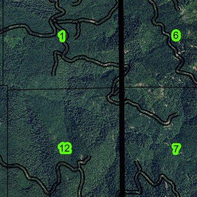 Rock Knob T20S R2E Township Map Preview 3