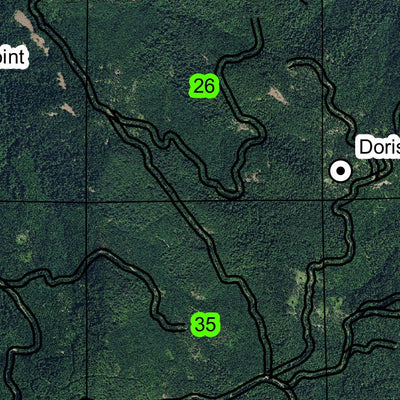 Spirit Falls T21S R1E Township Map Preview 3