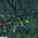 OshKosh Mountain T15S R1E Township Map Preview 3