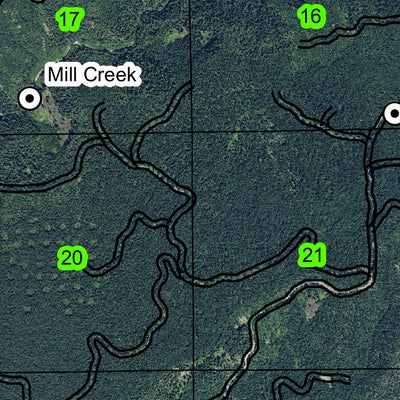Ingram Butte T19S R4E Township Map Preview 2