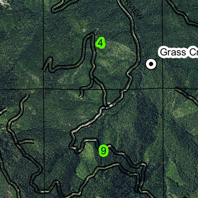 Grass Mountain T23S R2E Township Map Preview 3