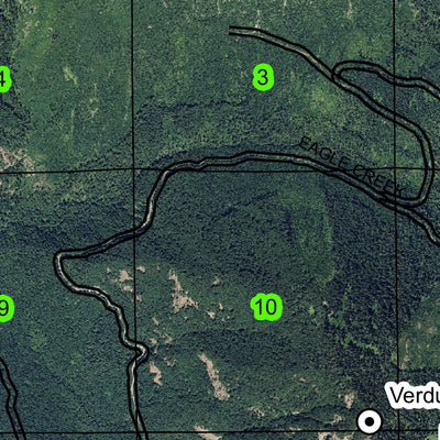 Wolf Mountain T22S R5E Township Map Preview 3