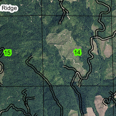Green Mountain Lookout Tower T15S R3E Township Map Preview 3