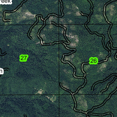 Winberry Mountain T19S R2E Township Map Preview 3