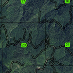 Sinker Mountain T19S R3E Township Map Preview 2