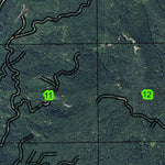 Lookout Mountain T15S R6E Township Map Preview 3