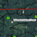 The Knobs T15S R7E Township Map Preview 2