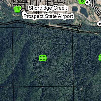 Oakridge T21S R3E Township Map Preview 2