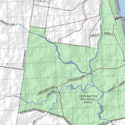 Getlost Map 9249 MIRIAM VALE Topographic Map V14b 1:75,000 Preview 3