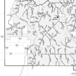 Motor Vehicle Use Map, MVUM, Calcasieu District (West), Kisatchie National Forest 5 Preview 1