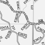 Motor Vehicle Use Map, MVUM, Calcasieu District (East), Kisatchie National Forest 8 Preview 2