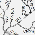 Motor Vehicle Use Map, MVUM, Caney District, Kisatchie National Forest 0 Preview 3