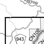 Motor Vehicle Use Map, MVUM, Caney District, Kisatchie National Forest 3 Preview 2
