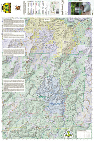 Ozark Highlands Trail, East (2 of 3) Ozone - Woolum Preview 2