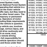 Motor Vehicle Use Map, MVUM, Catahoula District, Kisatchie National Forest 8 Preview 2