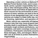 Motor Vehicle Use Map, MVUM, Catahoula District, Kisatchie National Forest 8 Preview 3