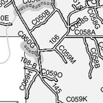 Motor Vehicle Use Map, MVUM, Catahoula District, Kisatchie National Forest 5 Preview 2