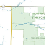 Rum River State Water Trail - Map 1 Mille Lacs Lake to Milaca MNDNR Preview 2