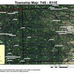Bonney Crossing T4S R11E Township Map Preview 1