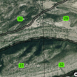 Mount Hood Flat T1S R12E Township Map Preview 3