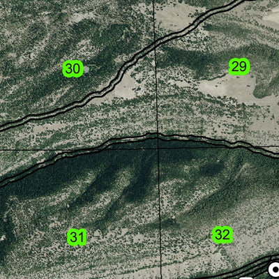 Mount Hood Flat T1S R12E Township Map Preview 3
