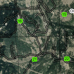 Wasco Butte T2N R12E Township Map Preview 2