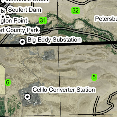 Fivemile Creek T2N R14E Township Map Preview 2