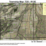 Larch Creek T2S R13E Township Map Preview 1