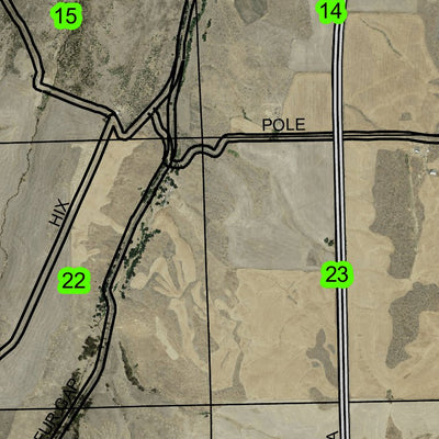 Larch Creek T2S R13E Township Map Preview 2