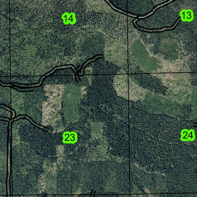Beaver Butte T6S R10E Township Map Preview 3