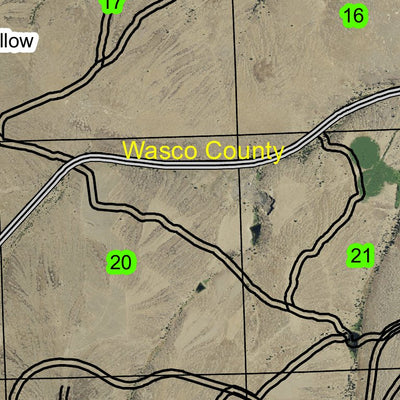 Kelsey Spring T6S R17E Township Map Preview 2