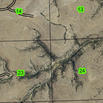 Kelsey Spring T6S R17E Township Map Preview 3