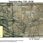 Kingsley T3S R13E Township Map Preview 1
