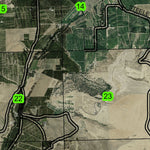 The Dalles T1N R13E Township Map Preview 2