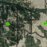 The Dalles T2N R13E Township Map Preview 3