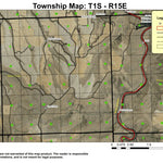 Summit Ridge T1S R15E Township Map Preview 1
