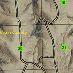 Cold Spring Canyon T6S R18E Township Map Preview 2