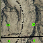 Cold Spring Canyon T6S R18E Township Map Preview 3