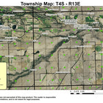 Tygh Valley T4S R13E Township Map Preview 1