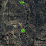 Salt Creek T5S R14E Township Map Preview 2