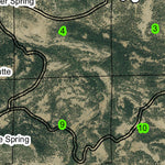 Rainbox Rock T6S R11E Township Map Preview 3