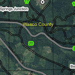Warm Springs Junction T5S R10E Township Map Preview 2