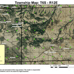 Red Lake T6S R12E Township Map Preview 1