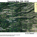 Fivemile Butte T2S R11E Township Map Preview 1