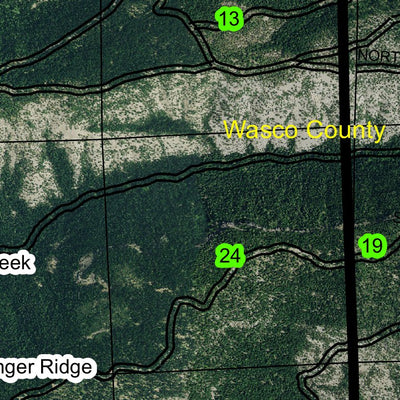 Fivemile Butte T2S R11E Township Map Preview 2
