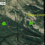 Gordon Butte T3S R11E Township Map Preview 2