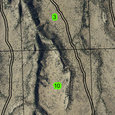 Antelope T7S R17E Township Map Preview 3