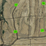 Dant T6S R13E Township Map Preview 2