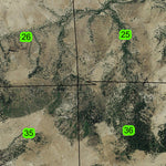 Dant T6S R13E Township Map Preview 3